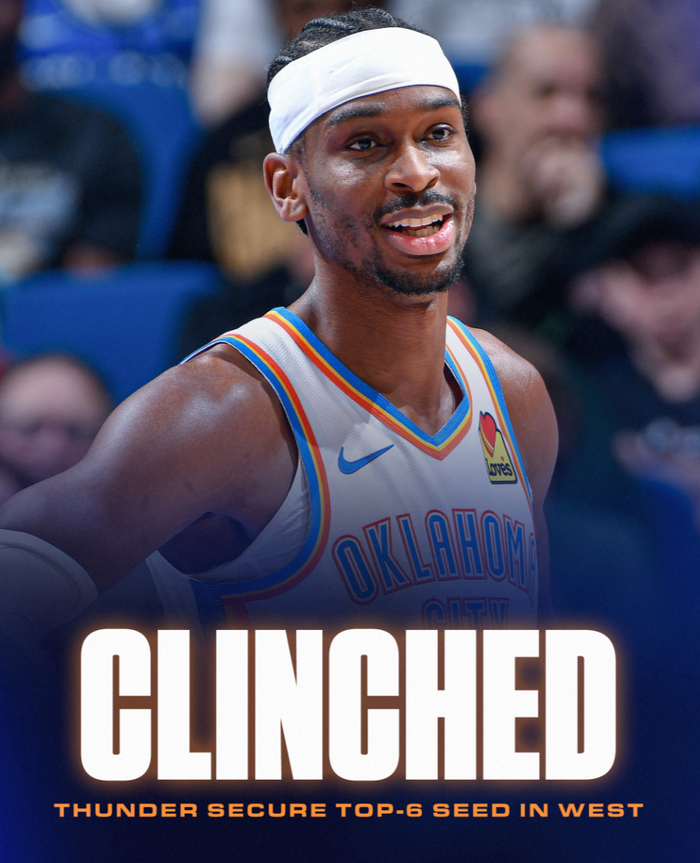 亚历山大40分率雷霆9连胜 提前锁定季后赛创队史